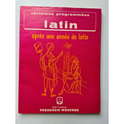 Révisions programmées latin après une année de latin