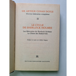 Le Cycle de Sherlock Holmes