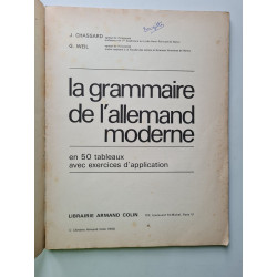 La grammaire de l'allemand moderne