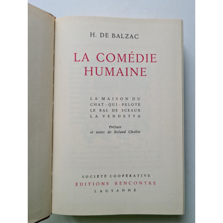 La comédie humaine