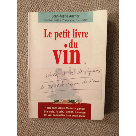 Le Petit Livre Du Vin