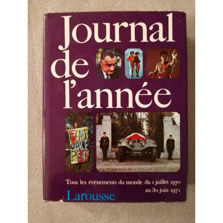 Journal de l'année