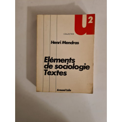 Eléments de sociologie Textes