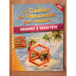 Cahier de vacances énigmes et casse tête 2017