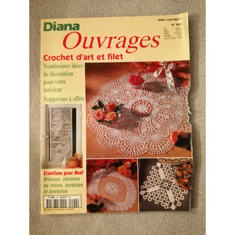 Ouvrages nº 92 crochet d'art et filet