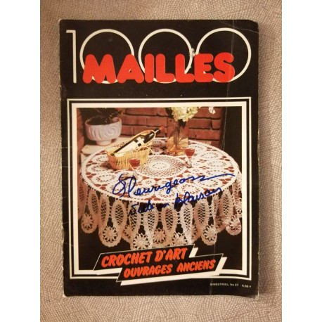 1000 Mailles Crochet d'Art Ouvrages Anciens nº 27