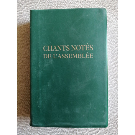 Chants notes de l'assemblee