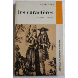 Les caractéres extraits Tome 1