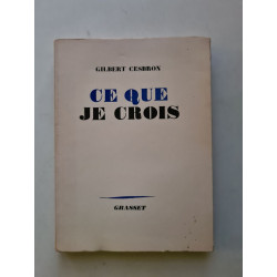 Ce Que Je Crois