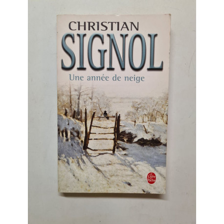 Une année de neige