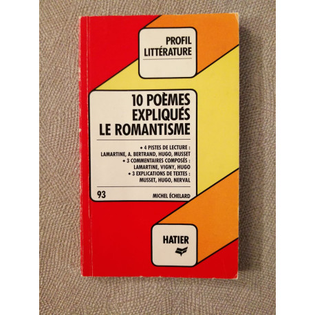 10 poèmes expliqués : le romantisme