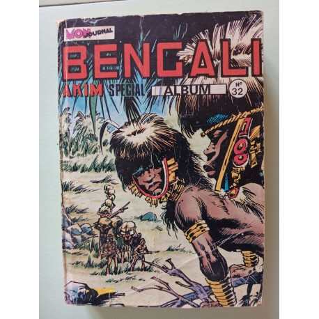 BENGALI Album 32 Numéros 67/68/69 de 1977 Mon Jounal
