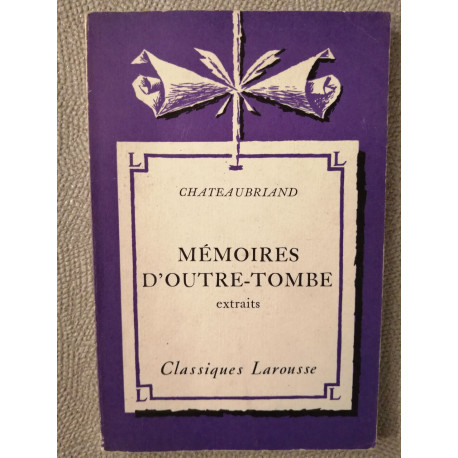 Mémoires d'Outre-Tombe