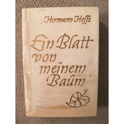 Ein Blatt von meinem Baum