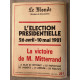 L'election presidentielleLE MONDE dossiers et documents :...