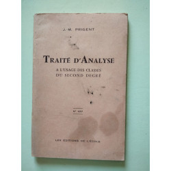 Traité d'Analyse