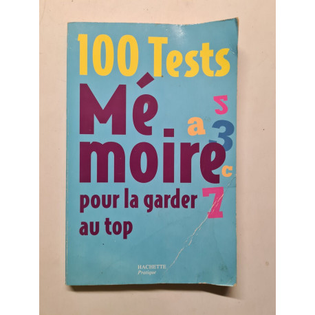 100 Tests Mémoire pour la garder au top