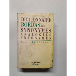 Dictionnaire DES Synonymes Analogies Et Antonymes