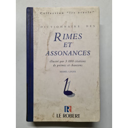 Dictionnaire Des Rimes Et Assona