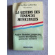 La gestion des finances municipales