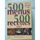 500 menus 500 recettes
