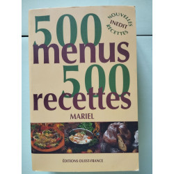 500 menus 500 recettes