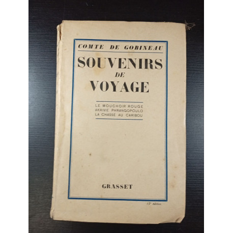 Souvenirs de voyage