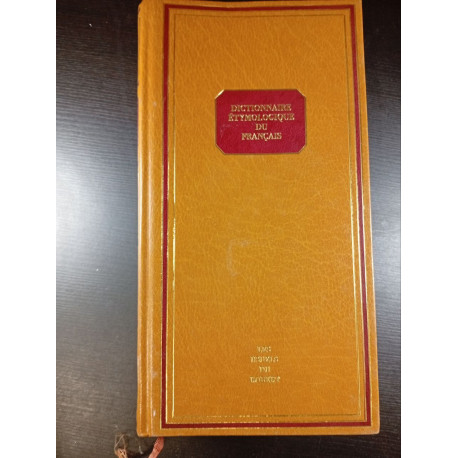 Dictionnaire étymologique du français