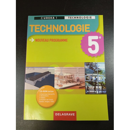 Technologie - nouveau programme 5e