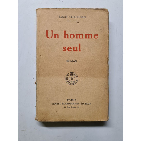Un homme seul