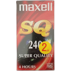 Maxell sq 240 - super quality 4 hours (neuf sous blister)