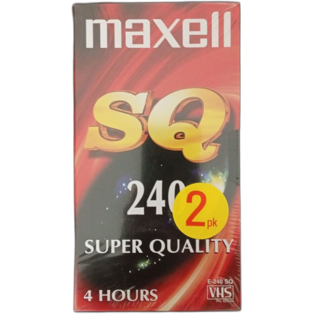 Maxell sq 240 - super quality 4 hours (neuf sous blister)