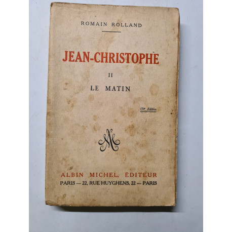 Jean Christophe II LE matin