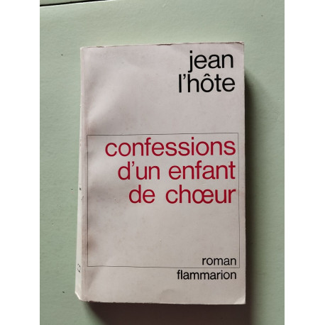 confessions d'un enfant de chœur