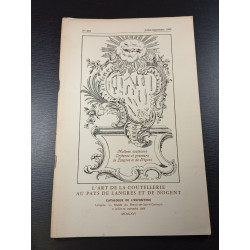 L'ART DE LA COUTELLERIE AU PAYS DE LANGRES ET DE NOGENT n° 204