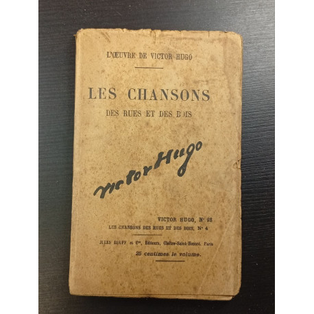 Les Chansons des rues et des bois