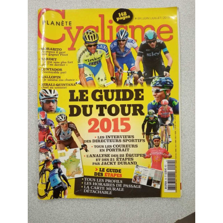 Planete cyclisme guide du tour de france 2015