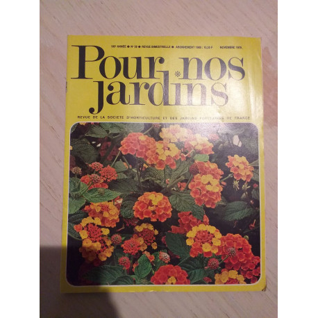 Pour nos jardins nº 58