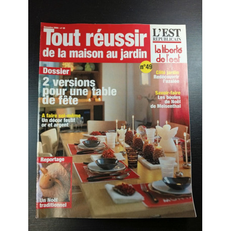 Tout réussir de la maison au jardin n°49