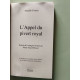 L'appel du pivert royal