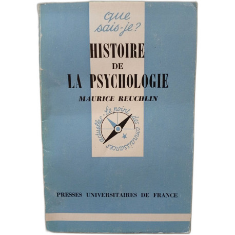 Histoire de la psychologie
