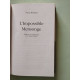 L'impossible mensonge