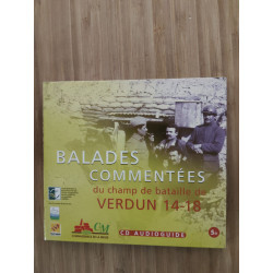 Balades commentées du chamo de bataille de verdun 14-18