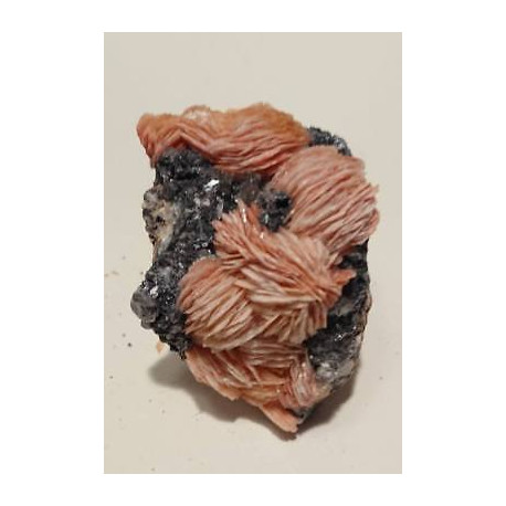 Cerusite barytine sur galène BCG2 160g 61mm39mm