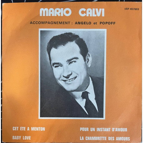 MARIO CALVI ACCOMPAGNEMENT: ANGELO et POPOFF