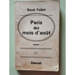 Paris au mois d'aout