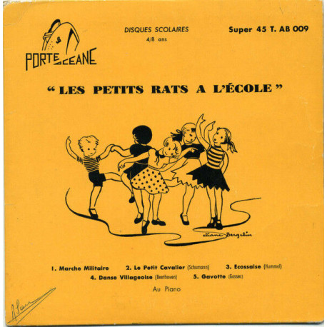 "Les Petits Rats A L'école"