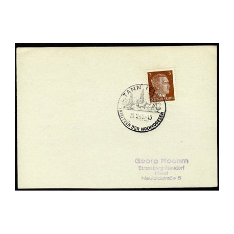 Allemagne n 706 Yv. cachet WW2 TANN Timbre Allemand Hitler Mi n...