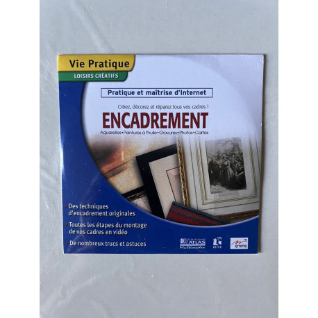 Encadrement - Vie Pratique Loisirs créatifs CD-ROM PC NEUF SOUS...