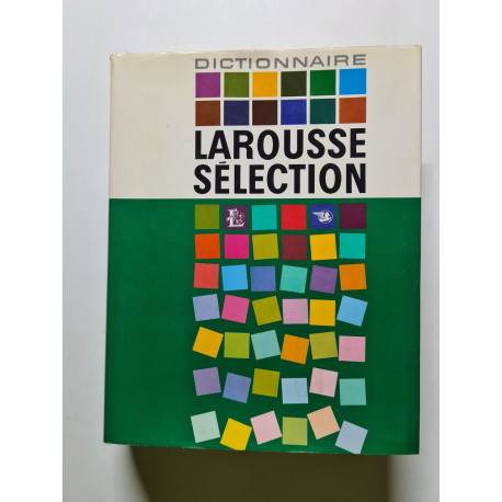 Larousse sélection trois volumes en couleurs tome 1